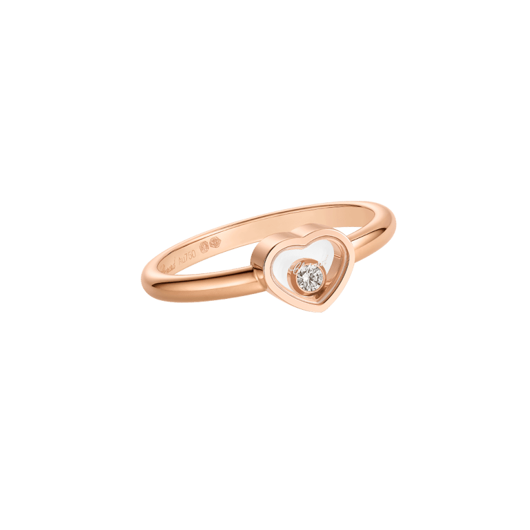 Chopard, My Happy Hearts Ring aus 18 Kt Roségold, Referenz CH82A086-5009, Produktaufnahme