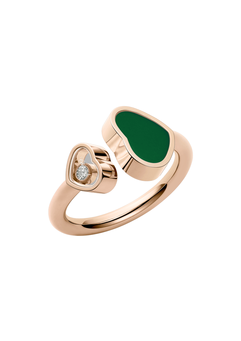 Chopard, Happy Diamonds Ring aus 18 Kt Roségold, Referenz CH829482-5130, Produktaufnahme