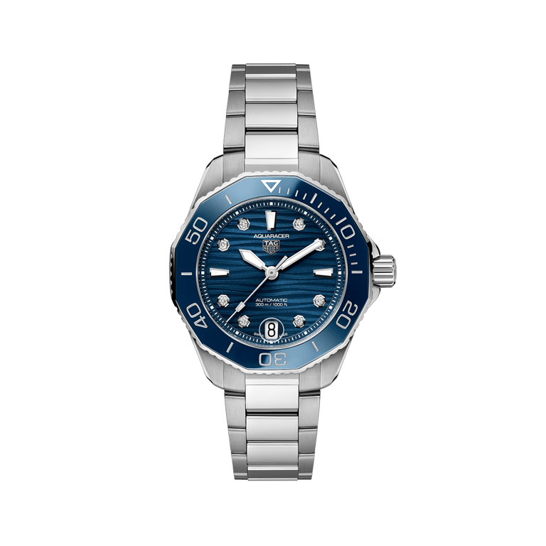 TAG Heuer, Aquaracer Professional 300 Armbanduhr aus Stahl, Referenz WBP231B.BA0618, Produktaufnahme