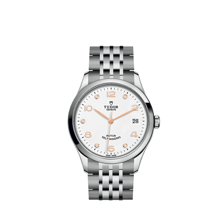 Tudor, Tudor 1926 Armbanduhr aus Stahl, Referenz M91450-0013, Produktaufnahme