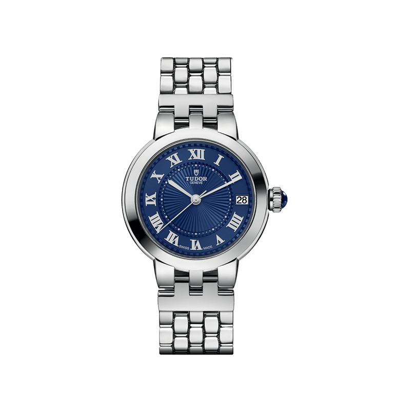 Tudor, Clair de Rose Armbanduhr aus Stahl, Referenz M35800-0009, Produktaufnahme