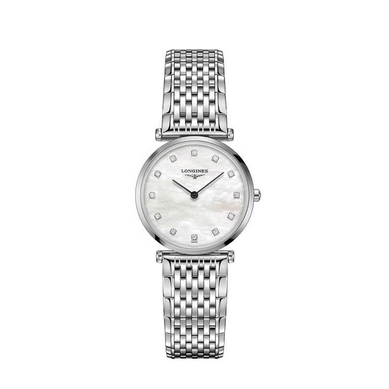 Longines, La Grande Classique de Longines Armbanduhr aus Stahl, Referenz L4.512.4.87.6, Produktaufnahme