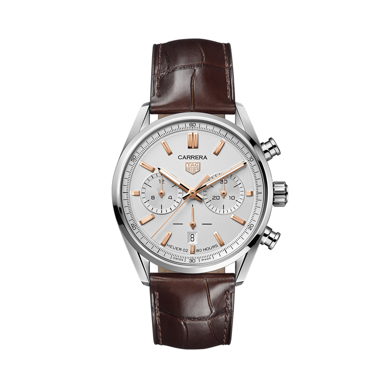 TAG Heuer, TAG Heuer Carrera Armbanduhr aus Stahl, Referenz CBN2013.FC6483, Produktaufnahme