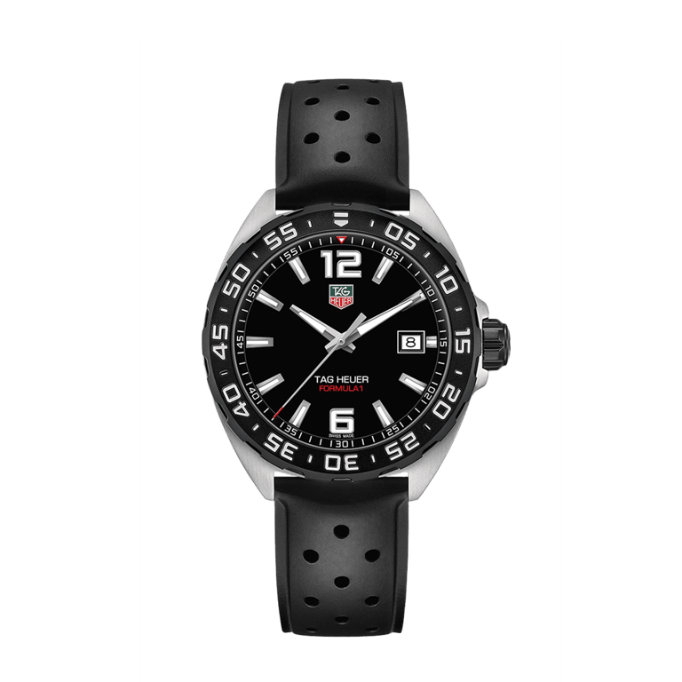 TAG Heuer, TAG Heuer Formula 1 Armbanduhr aus Stahl, Referenz WAZ1110.FT8023, Produktaufnahme