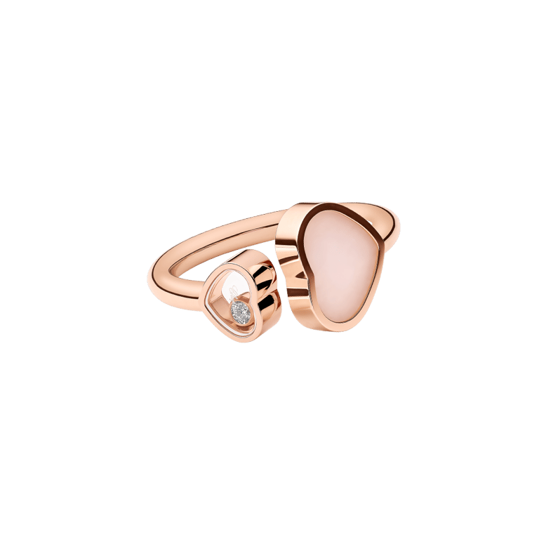 Chopard, Happy Diamonds Ring aus 18 Kt Roségold, Referenz CH829482-5632, Produktaufnahme