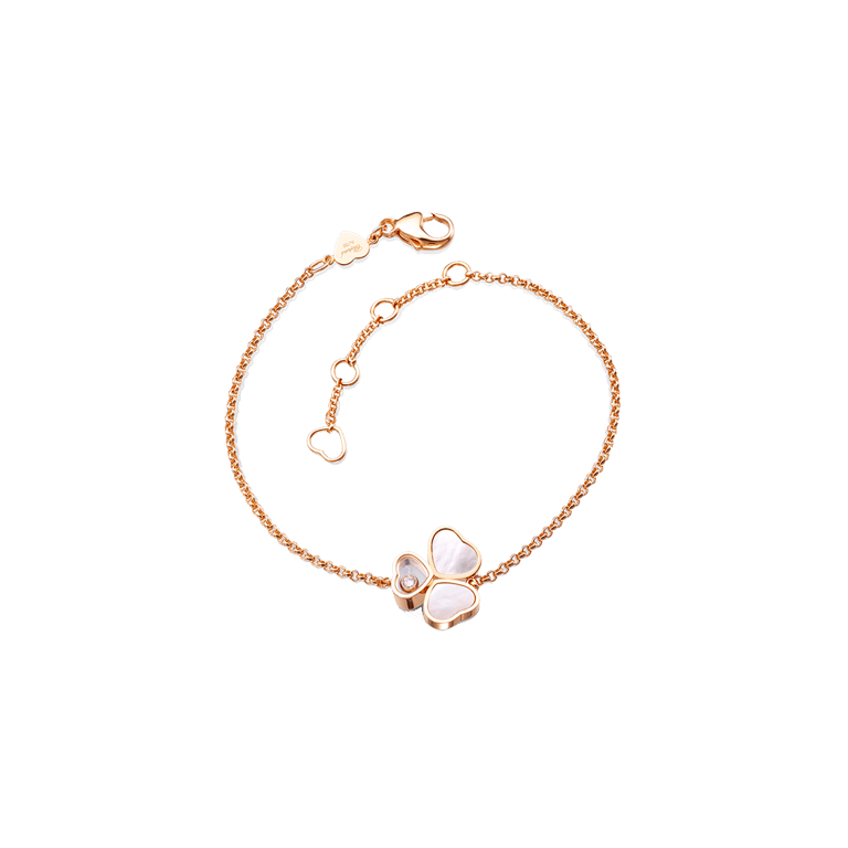 Chopard, Happy Diamonds Armschmuck aus 18 Kt Roségold, Referenz CH85A083-5031, Produktaufnahme