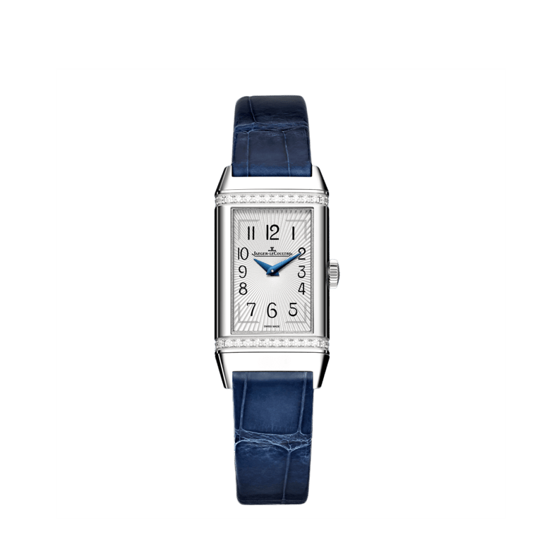 Jaeger LeCoultre, Reverso one Armbanduhr aus Stahl, Referenz 3288420, Produktaufnahme