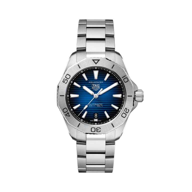 TAG Heuer, Aquaracer Professional 200 Date Armbanduhr aus Stahl, Referenz WBP2111.BA0627, Produktaufnahme