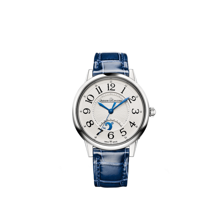 Jaeger LeCoultre, Rendez-Vous Night & Day Medium Armbanduhr aus Stahl, Referenz 3448410, Produktaufnahme