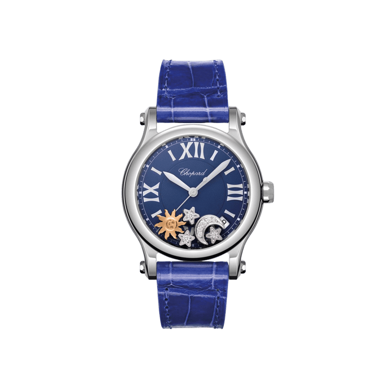 Chopard, Happy Sport Armbanduhr aus Stahl, Referenz 278559-3011, Produktaufnahme