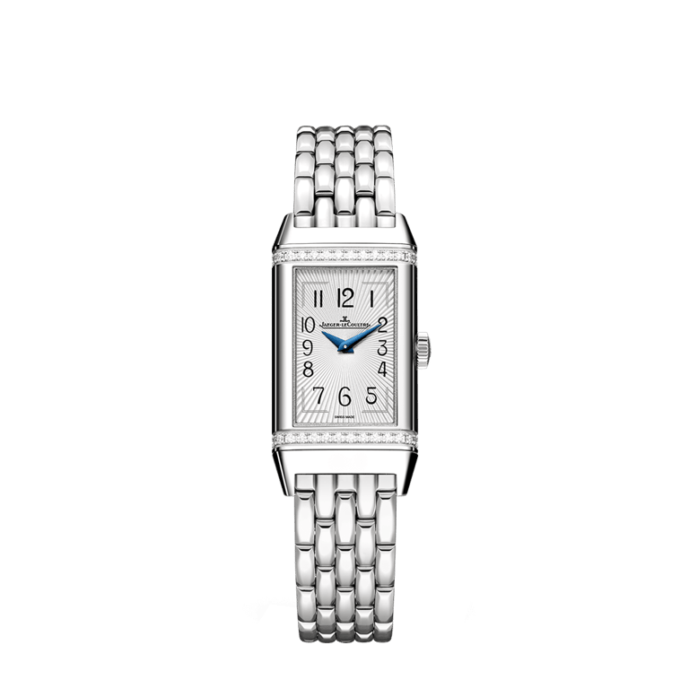 Jaeger LeCoultre, Reverso One Armbanduhr aus Stahl, Referenz 3288120, Produktaufnahme