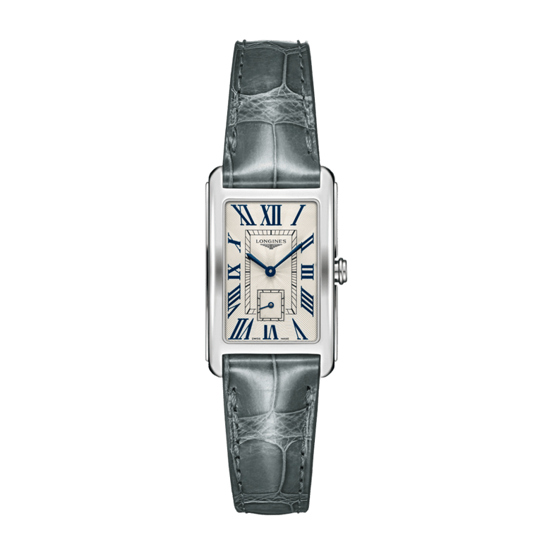 Longines, Longines DolceVita Armbanduhr aus Stahl, Referenz L5.512.4.71.3, Produktaufnahme