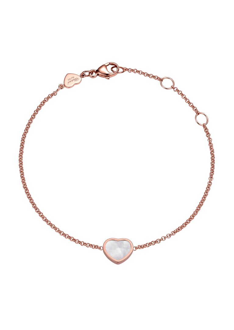 Chopard, My Happy Hearts Armschmuck aus 18 Kt Roségold, Referenz CH85A086-5031, Produktaufnahme