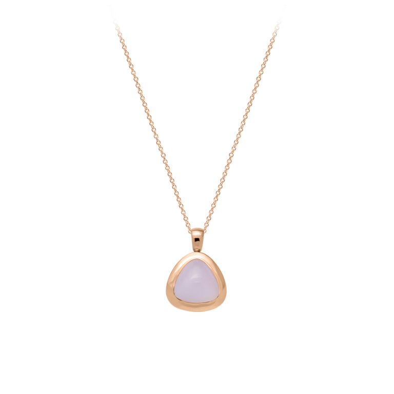Balou Specials Anhänger mit Kette aus 18 Kt Roségold mit Chalcedon