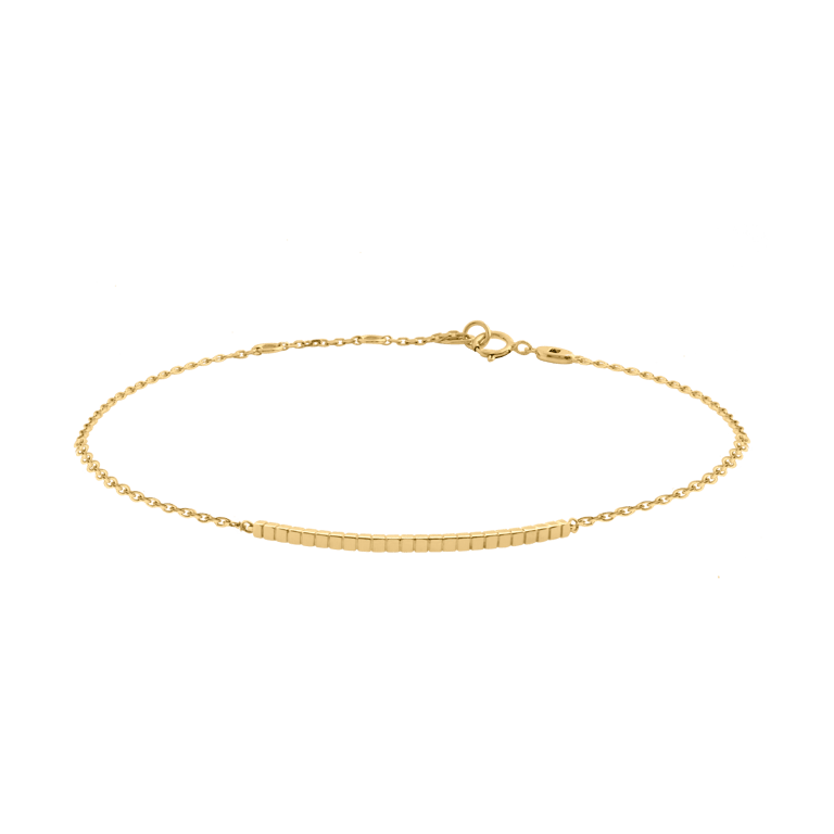 Rivière-Flow Armschmuck aus 18 Kt Gelbgold