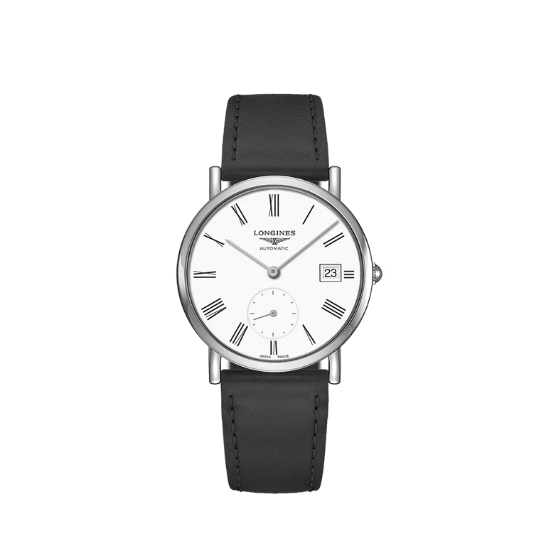 Longines, The Longines Elegant Collection 34,5 Armbanduhr aus Stahl, Referenz L4.312.4.11.0, Produktaufnahme