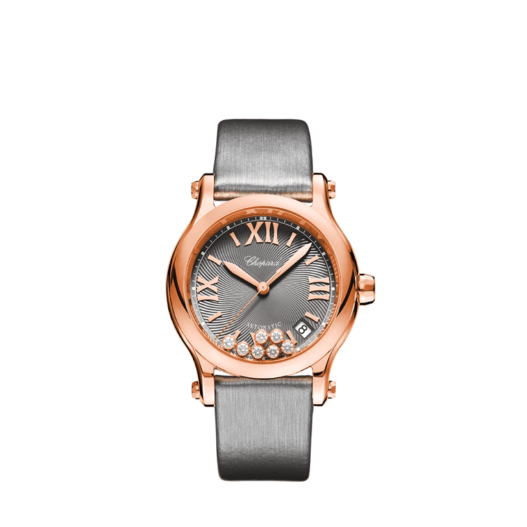 Chopard, Happy Sport Armbanduhr aus Gold 750 R, Referenz 274808-5012, Produktaufnahme