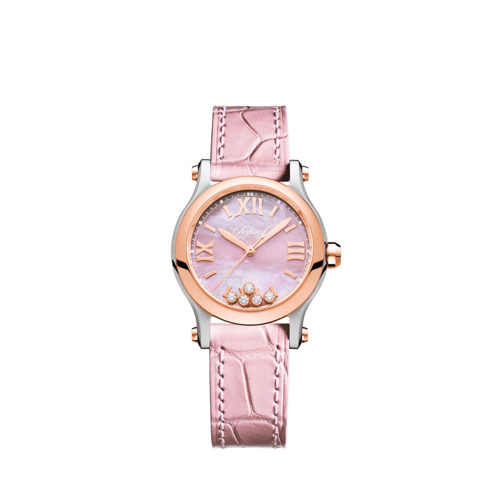 chopard happy sport pink