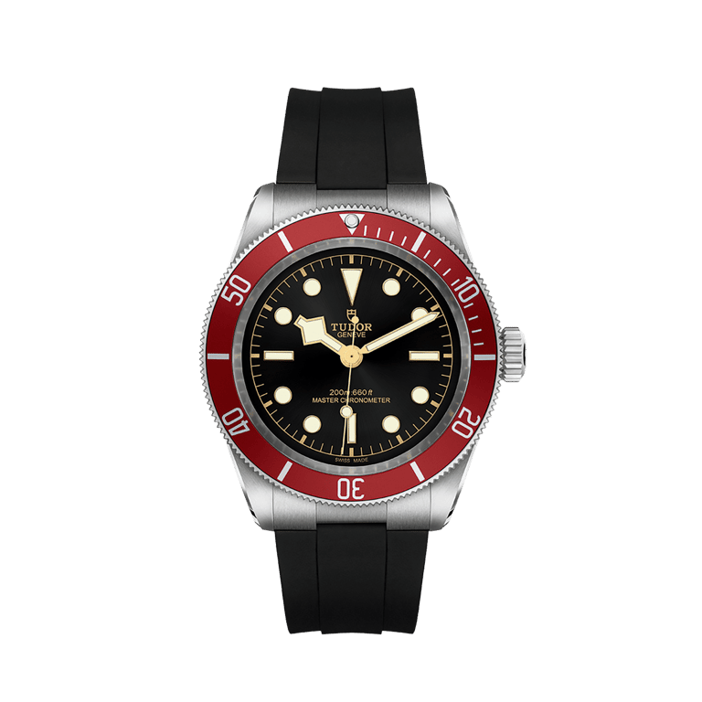 Tudor, Black Bay Armbanduhr aus Stahl, Referenz M7941A1A0RU-0002, Produktaufnahme