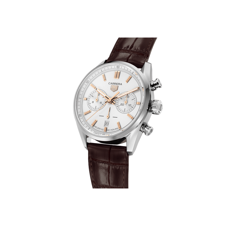 TAG Heuer, TAG Heuer Carrera Armbanduhr aus Stahl, Referenz CBN2013.FC6483, Produktaufnahme
