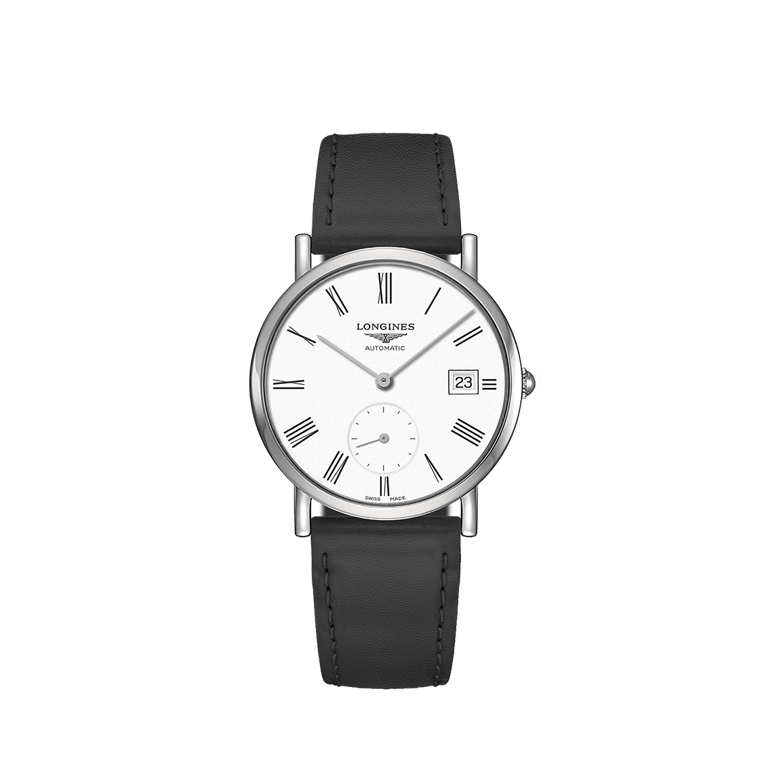 Longines, The Longines Elegant Collection 34,5 Armbanduhr aus Stahl, Referenz L4.312.4.11.0, Produktaufnahme