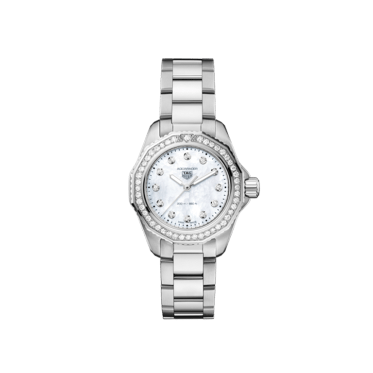TAG Heuer, Aquaracer Professional 200 Armbanduhr aus Stahl, Referenz WBP1417.BA0622, Produktaufnahme