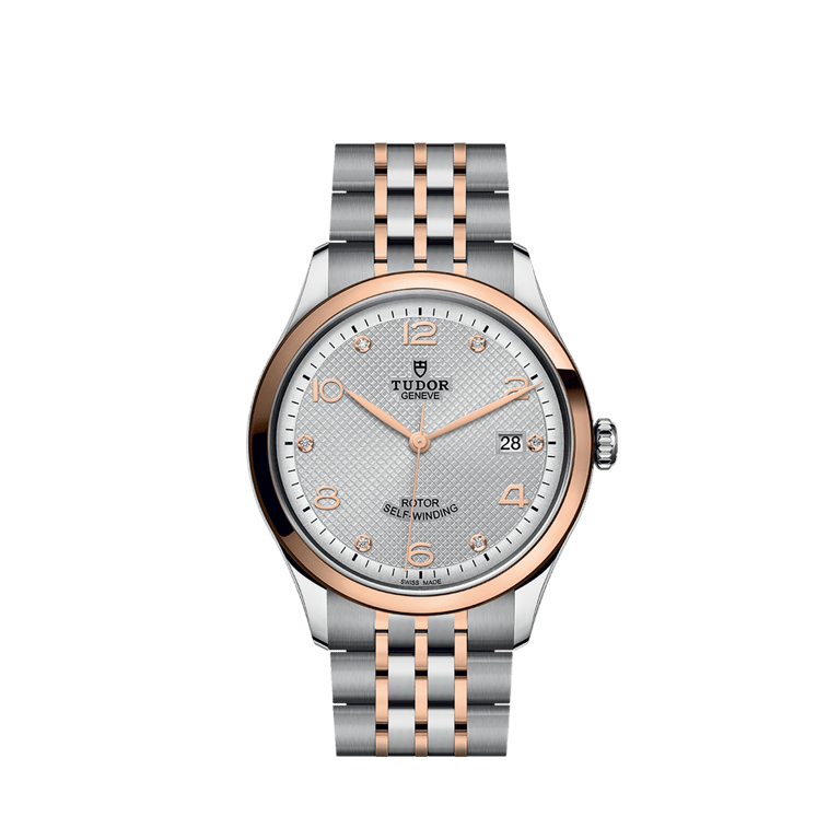 Tudor, Date 39 Armbanduhr aus Stahl / Gold 750 R, Referenz M91551-0002, Produktaufnahme
