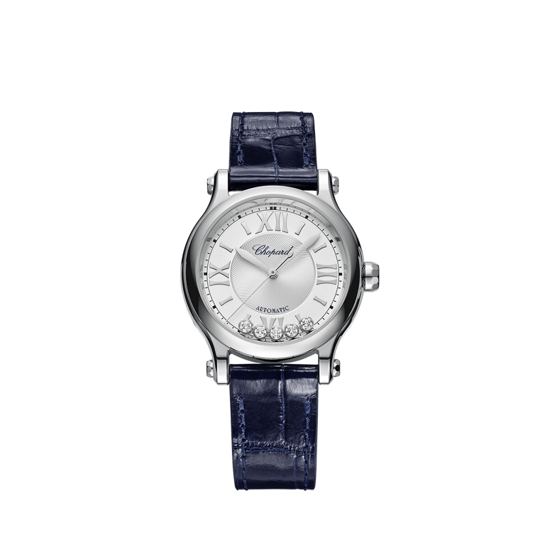 Chopard, Happy Sport Armbanduhr aus Stahl, Referenz 278608-3001, Produktaufnahme