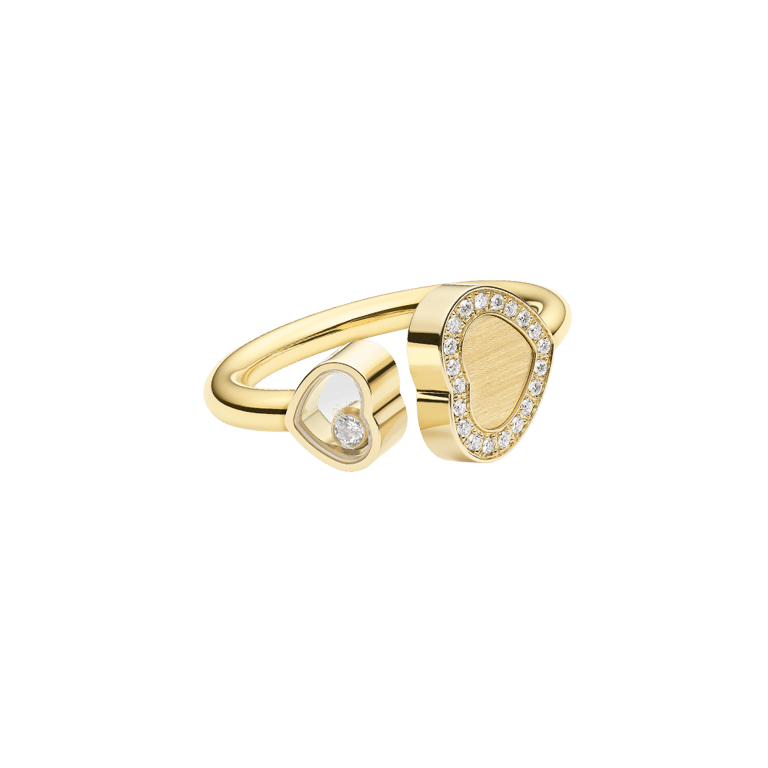 Chopard, Happy Diamonds Ring aus 18 Kt Gelbgold, Referenz CH82A107-0910, Produktaufnahme