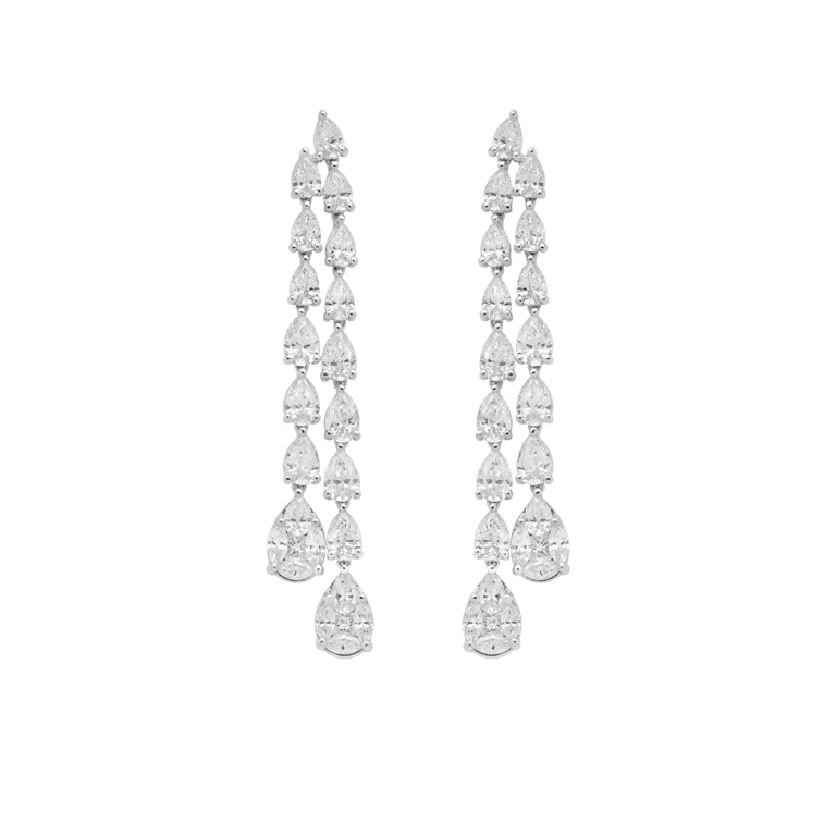 Secrets Special Ohrschmuck aus 18 Kt Weißgold mit Diamanten