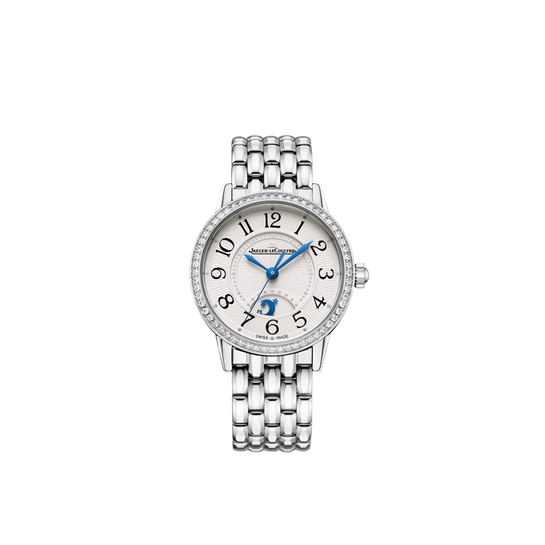 Jaeger LeCoultre, Rendez-Vous Night & Day Small Armbanduhr aus Stahl, Referenz 3468130, Produktaufnahme