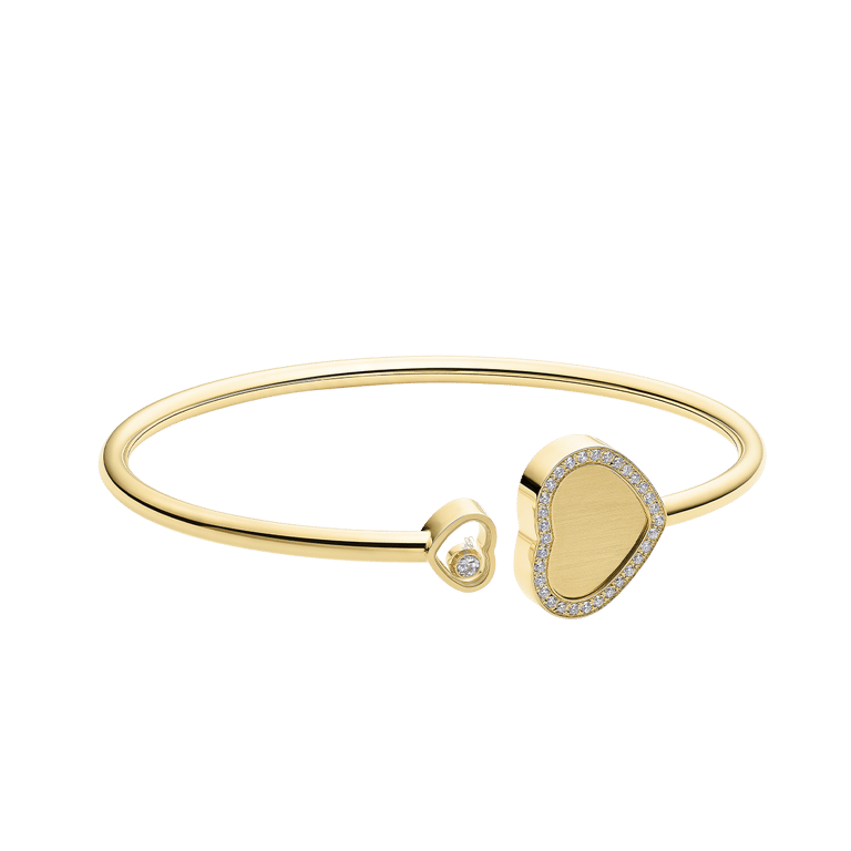 Chopard, Happy Diamonds Armschmuck aus 18 Kt Gelbgold, Referenz CH85A107-0921, Produktaufnahme