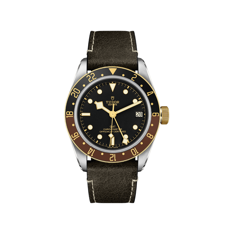 Tudor, Black Bay GMT S&G Armbanduhr aus Stahl, Referenz M79833MN-0003, Produktaufnahme