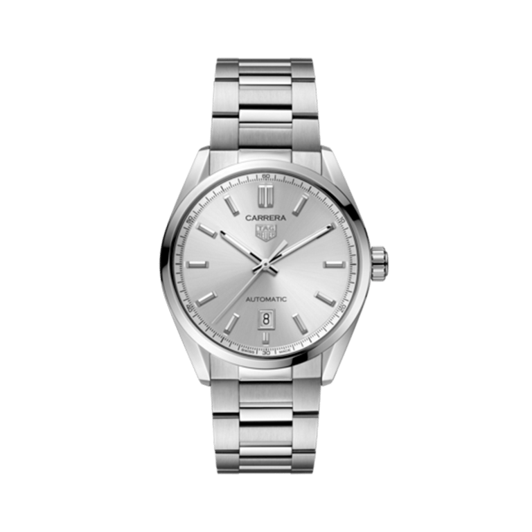 TAG Heuer, Tag Heuer Carrera 39 Armbanduhr aus Stahl, Referenz WBN2111.BA0639, Produktaufnahme