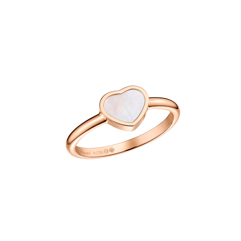 Chopard, My Happy Hearts Ring aus 18 Kt Roségold, Referenz CH82A086-5310, Produktaufnahme