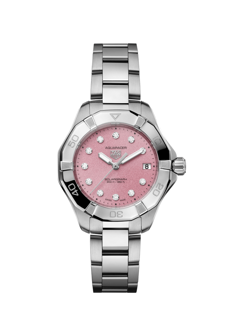 TAG Heuer, Aquaracer Professional 200 Armbanduhr aus Stahl, Referenz WBP1318.BA0005, Produktaufnahme