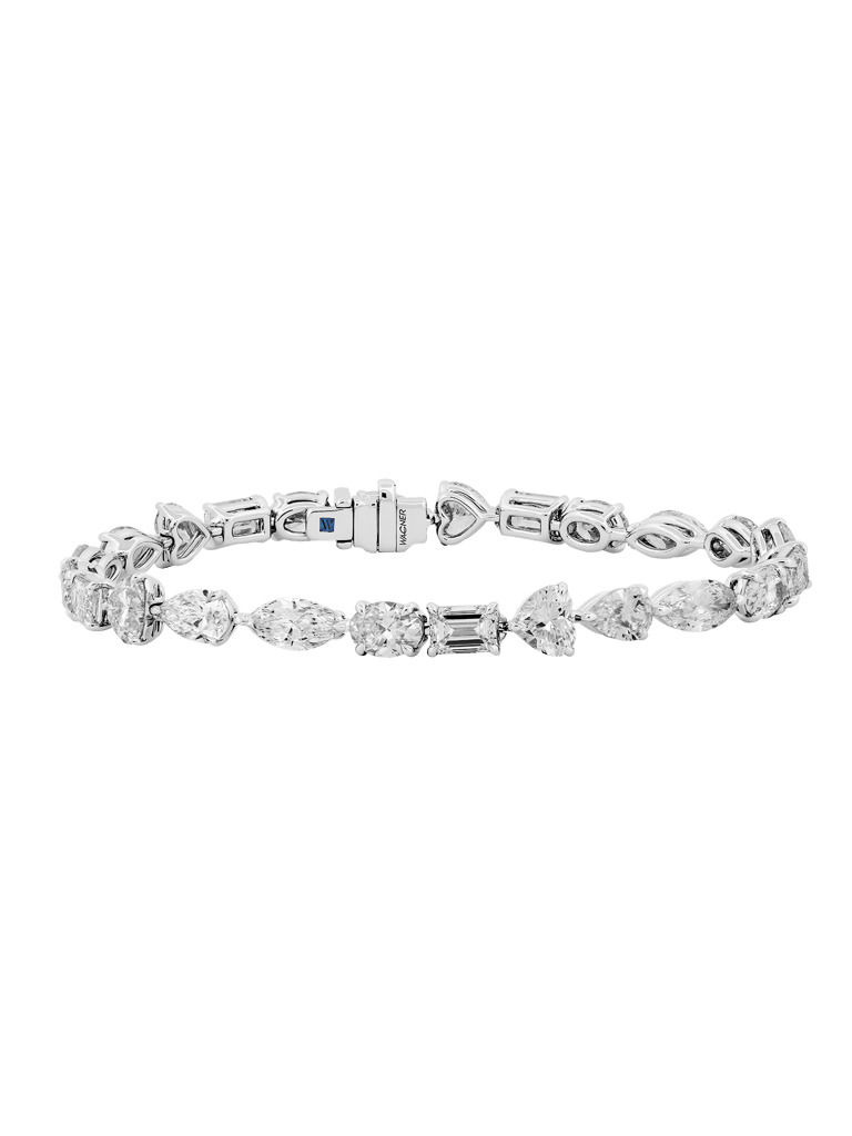 Masterpiece Armschmuck aus 18 Kt Weißgold mit Diamanten