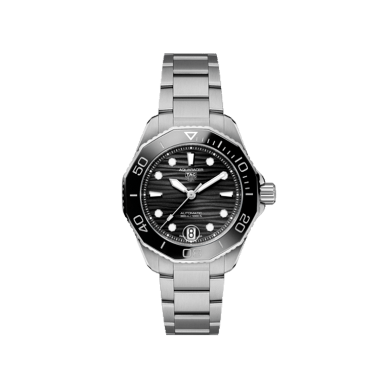 TAG Heuer, Aquaracer Professional 300 Armbanduhr aus Stahl, Referenz WBP231D.BA0626, Produktaufnahme