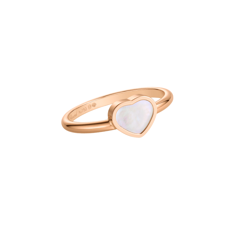 Chopard, My Happy Hearts Ring aus 18 Kt Roségold, Referenz CH82A086-5310, Produktaufnahme