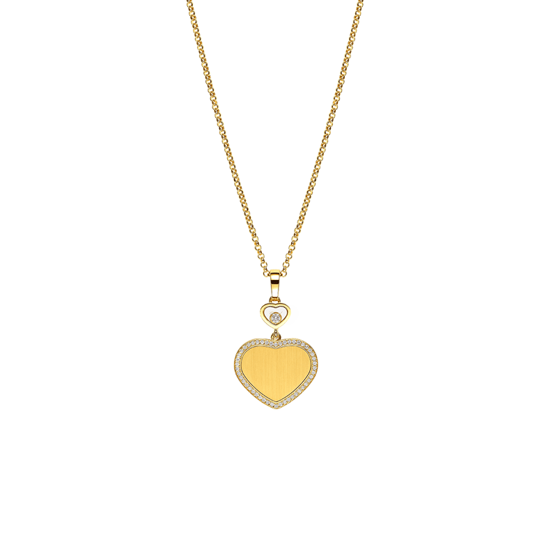 Chopard, Happy Diamonds Halsschmuck aus 18 Kt Gelbgold, Referenz CH79A107-0921, Produktaufnahme