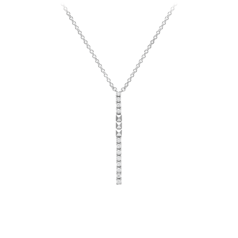 Rivière Spirit Collier aus 18 Kt Weißgold mit Diamanten