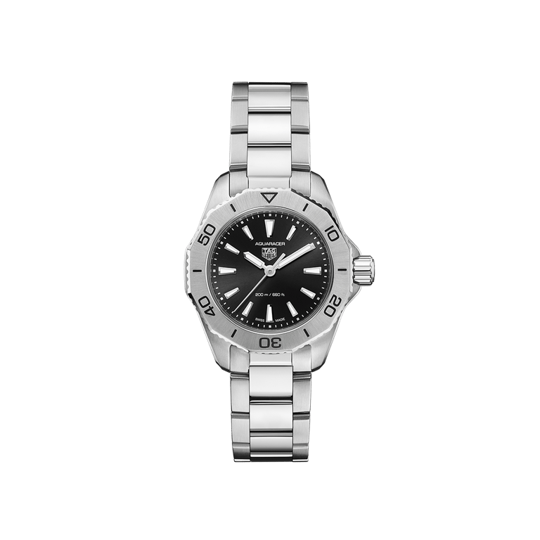 TAG Heuer, Aquaracer Professional 200 Armbanduhr aus Stahl, Referenz WBP1410.BA0622, Produktaufnahme