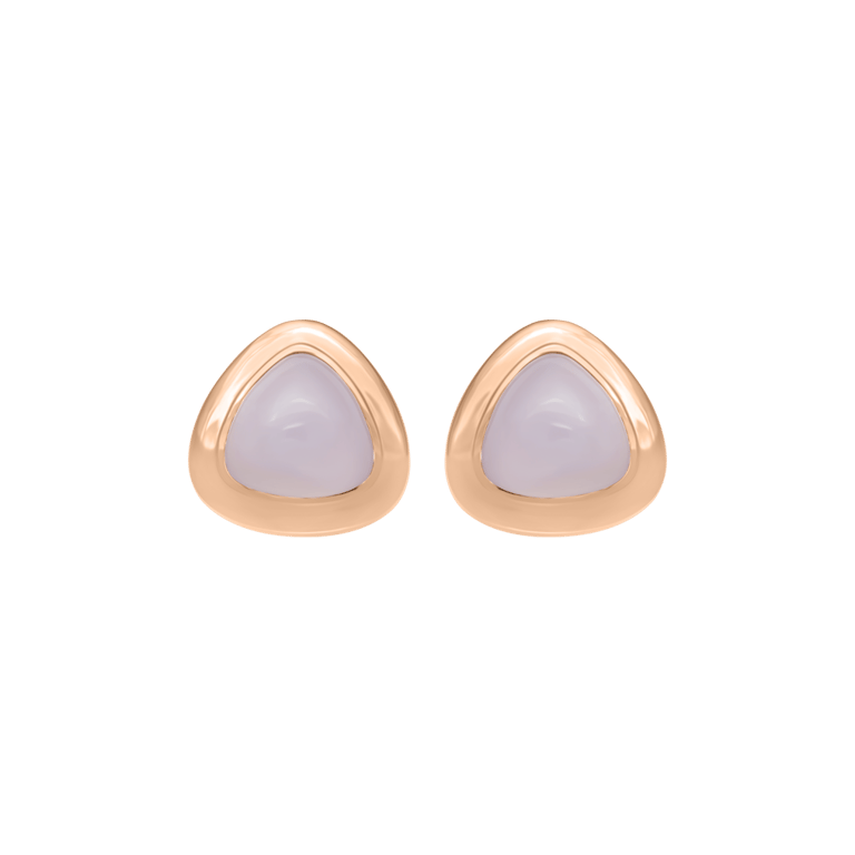 Balou Specials Ohrschmuck aus 18 Kt Roségold mit Chalcedon