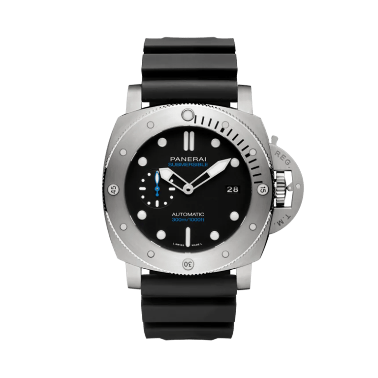 Panerai, Submersible - 47mm Armbanduhr aus Titan, Referenz PAM02305, Produktaufnahme
