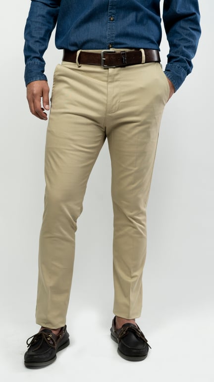 3PANTCBGABSTR-BEIGE