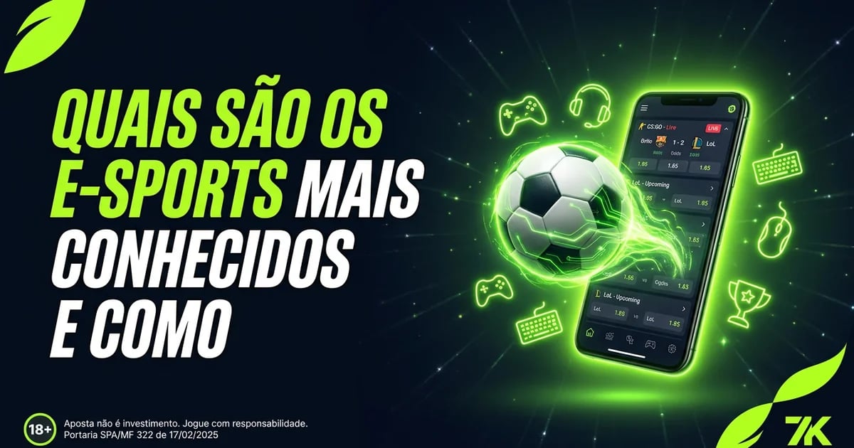 Quais são os E-sports mais conhecidos e como funcionam?