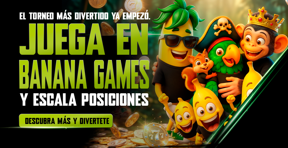 ¡Liga Campeones Banana Games: gana $250.000 cada semana!