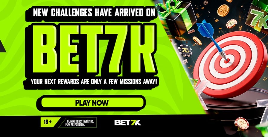 Fresh missions are waiting for you at Bet7K!