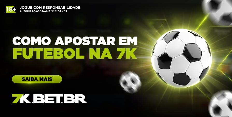 Como apostar em futebol na 7K
