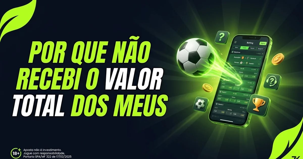 Por que não recebi o valor total dos meus ganhos?